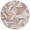 Edge Collections - 8' - Brown - For Area Rug Geometric Washable Indoor and Outdoor Use - 1 Piece
